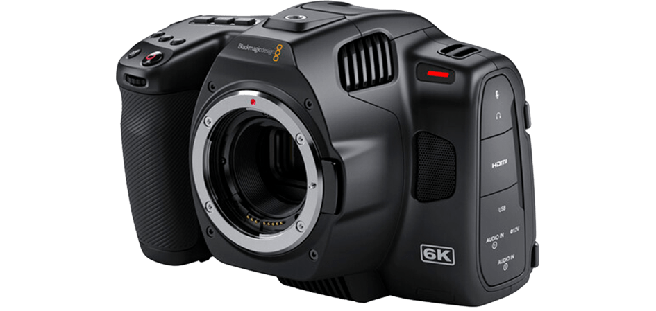 2. El  Blackmagic Design Pocket 6K Sinema Kamera